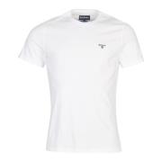 Essentiële Sport T-shirt Barbour , White , Heren