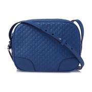 Leren Schoudertas voor Vrouwen Gucci , Blue , Dames