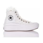 Handgemaakte Witte Sneakers voor Vrouwen Converse , White , Dames