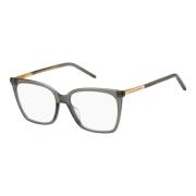 Transparant Grijs Brilmontuur Marc Jacobs , Gray , Unisex