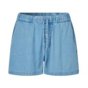 Vintage Denim Look Shorts mbyM , Blue , Dames