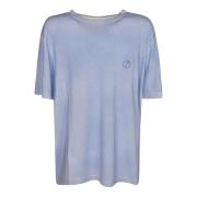 Stijlvolle T-shirts en Polos Giorgio Armani , Blue , Heren