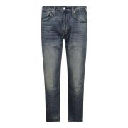 Tapered Selvedge Jeans met Zakken Levi's , Blue , Heren