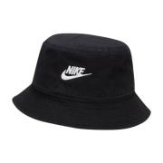 Futura Gewassen Emmer Hoed Nike , Black , Unisex