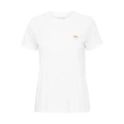Camino Jongens Korte Mouw T-shirt Wit Ichi , White , Dames