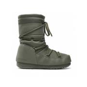 Rubberen winterlaarzen voor vrouwen Moon Boot , Green , Dames