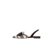 Dames Yvette Ballet Flats in stof Pretty Ballerinas , Multicolor , Dam...