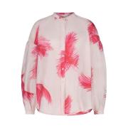 Oversized 'Lexi' Blouse met 'Cannes' Print Fabienne Chapot , Multicolo...