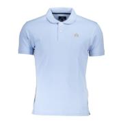 Lichtblauw Slim-Fit Polo Shirt met Borduursel La Martina , Blue , Here...
