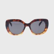 Stijlvolle Zonnebril Zwarte Frame Celine , Black , Dames