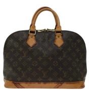 Pre-owned Canvas louis-vuitton-bags Louis Vuitton Vintage , Brown , Da...