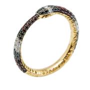 Pre-owned Yellow Gold rings Gucci Vintage , Multicolor , Dames