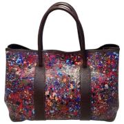 Pre-owned Leather totes Hermès Vintage , Multicolor , Dames