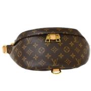 Pre-owned Fabric handbags Louis Vuitton Vintage , Brown , Dames
