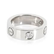 Pre-owned White Gold rings Cartier Vintage , Gray , Dames