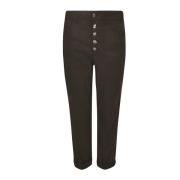 Stijlvolle Broeken Dondup , Black , Dames