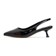 Zwarte Stiletto Hoge Hakken Cesare Gaspari , Black , Dames