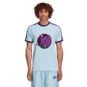 Kerwin Frost Ringer Tee Glitter Adidas , Blue , Heren