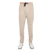 Beige Casual Broek Hugo Boss , Beige , Heren