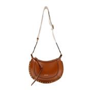 Mini Moon Schoudertas Isabel Marant , Brown , Dames