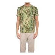 Groene Roma T-shirt Etro , Multicolor , Heren