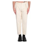 Katoen Bull Broek Briglia , White , Heren