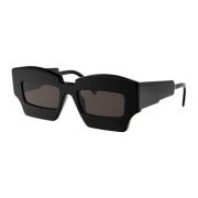 Stijlvolle zonnebril met Maske X6 Kuboraum , Black , Unisex