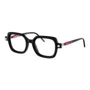 Stijlvolle Optische Maske P4 Bril Kuboraum , Black , Unisex