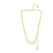 Waterdichte Gouden Ketting Dansk Copenhagen , Yellow , Dames