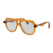 Stijlvolle zonnebril voor Maske Q4 Kuboraum , Orange , Dames