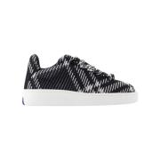 Fabric sneakers Burberry , Black , Dames