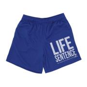 Mesh Shorts voor Mannen Obey , Blue , Heren