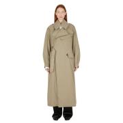 Omkeerbare Trenchcoat Maison Margiela , Green , Dames