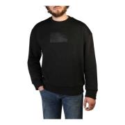 Heren Sweatshirt Herfst/Winter Collectie Calvin Klein , Black , Heren