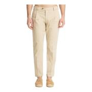 Klassieke Soho Broek Multipockets Sluiting Lardini , Beige , Heren