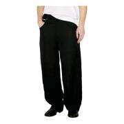 Linnen broek met Titan Tape Eytys , Black , Heren