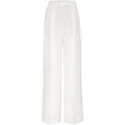 Wide Trousers Brunello Cucinelli , White , Dames