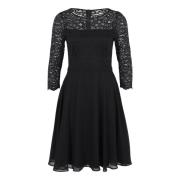 Short Dresses vera mont , Black , Dames