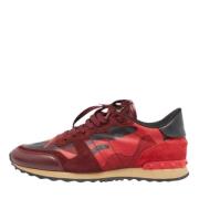 Pre-owned Canvas sneakers Valentino Vintage , Red , Heren