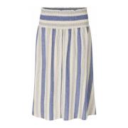 Gestreekte Rok met Elastische Tailleband Masai , Multicolor , Dames