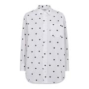 Heartcc Oversized Shirt Blouse Wit Co'Couture , White , Dames