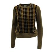 Pre-owned Wool outerwear Chanel Vintage , Brown , Dames