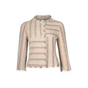 Pre-owned Wool outerwear Chanel Vintage , Multicolor , Dames