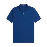 Twin Tipped Shirt Fred Perry , Blue , Heren