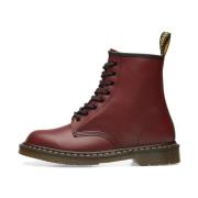 Originele 1460 Kersenrode Laarzen Dr. Martens , Red , Heren