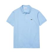 Gebreide Kraag Polo Shirt Lacoste , Blue , Heren