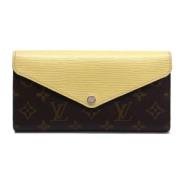 Pre-owned Canvas wallets Louis Vuitton Vintage , Multicolor , Dames