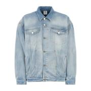 Denim Jackets Vetements , Blue , Heren