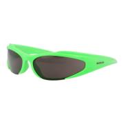 Stijlvolle zonnebril Bb0253S Balenciaga , Green , Unisex