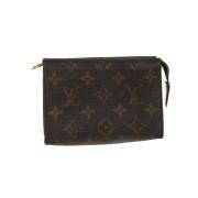 Pre-owned Canvas wallets Louis Vuitton Vintage , Brown , Dames